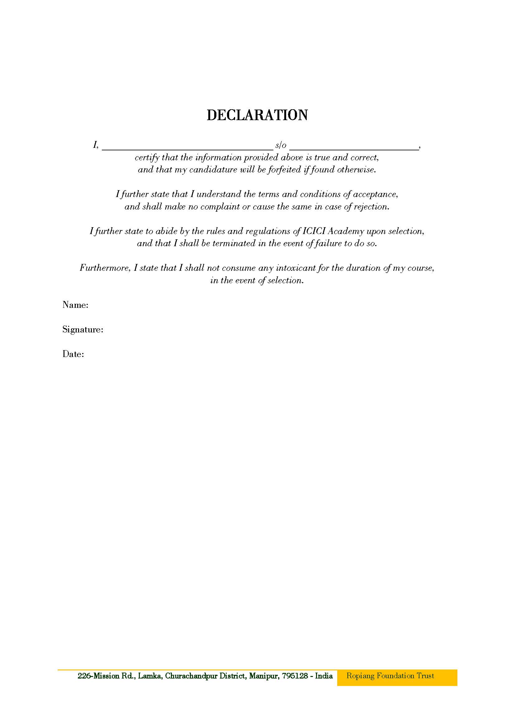 RopiangDeclaration